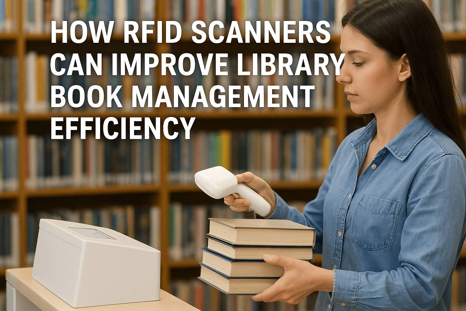 Como os leitores RFID podem melhorar a efici&ecirc;ncia da gest&atilde;o de livros em bibliotecas