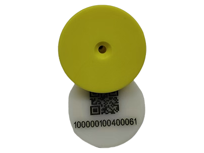 Etiqueta auricular com biochip